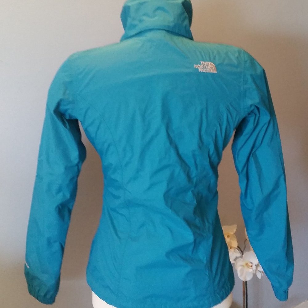 The North Face turquoise blue Hyvent Jacket - Picture 3 of 8